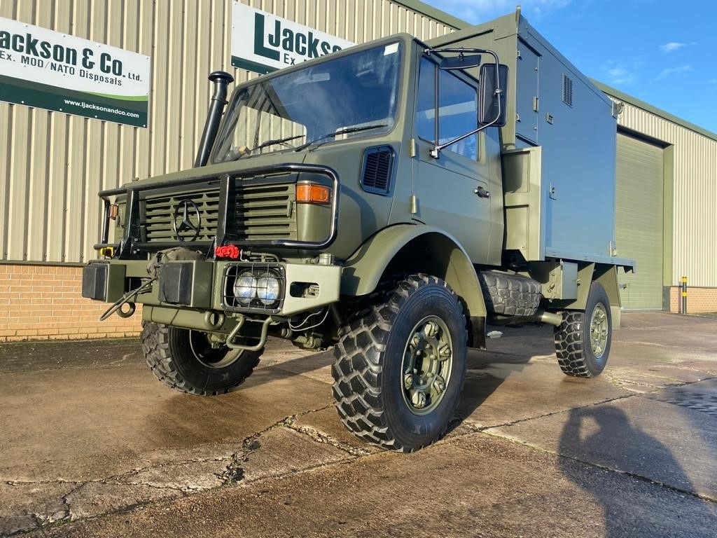 Mercedes Unimog U L Box Vehicle Rhd Turbo L Jackson Co