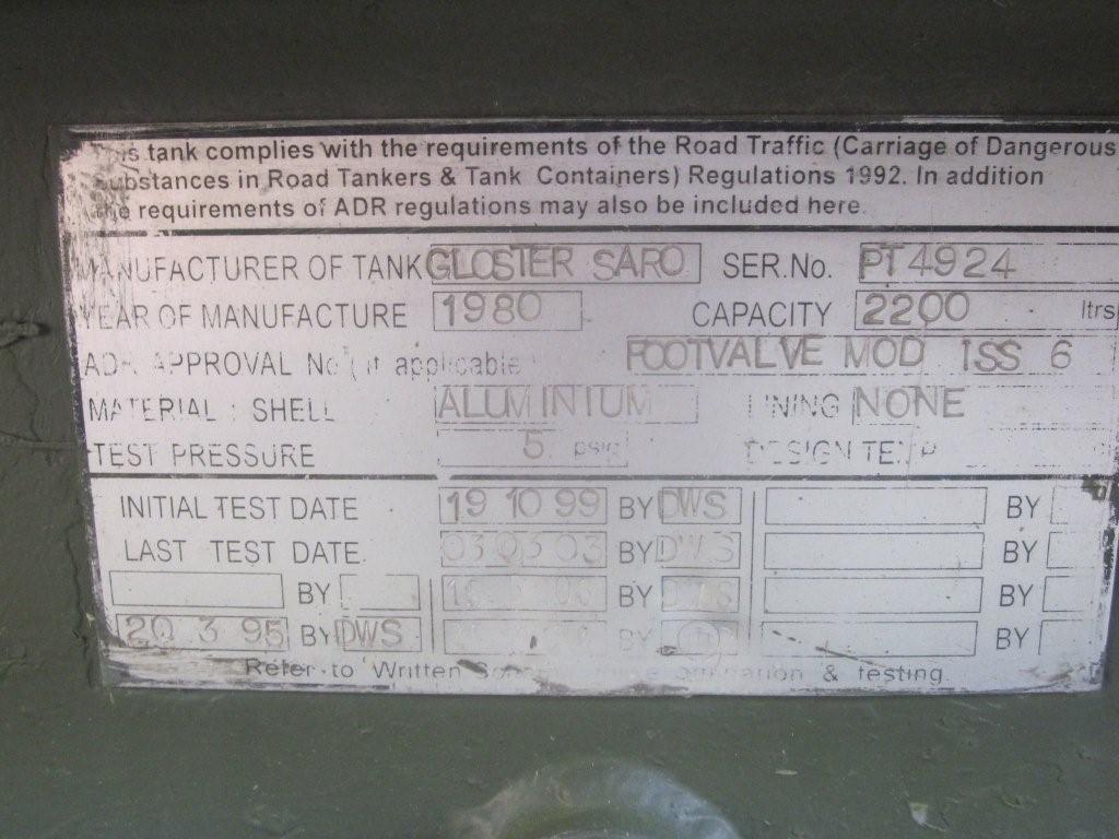 De mountable fuel dispenser | L Jackson & Co - Military vehicles for ...