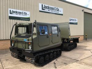 Hagglunds Bv206 Load Carrier with Crane