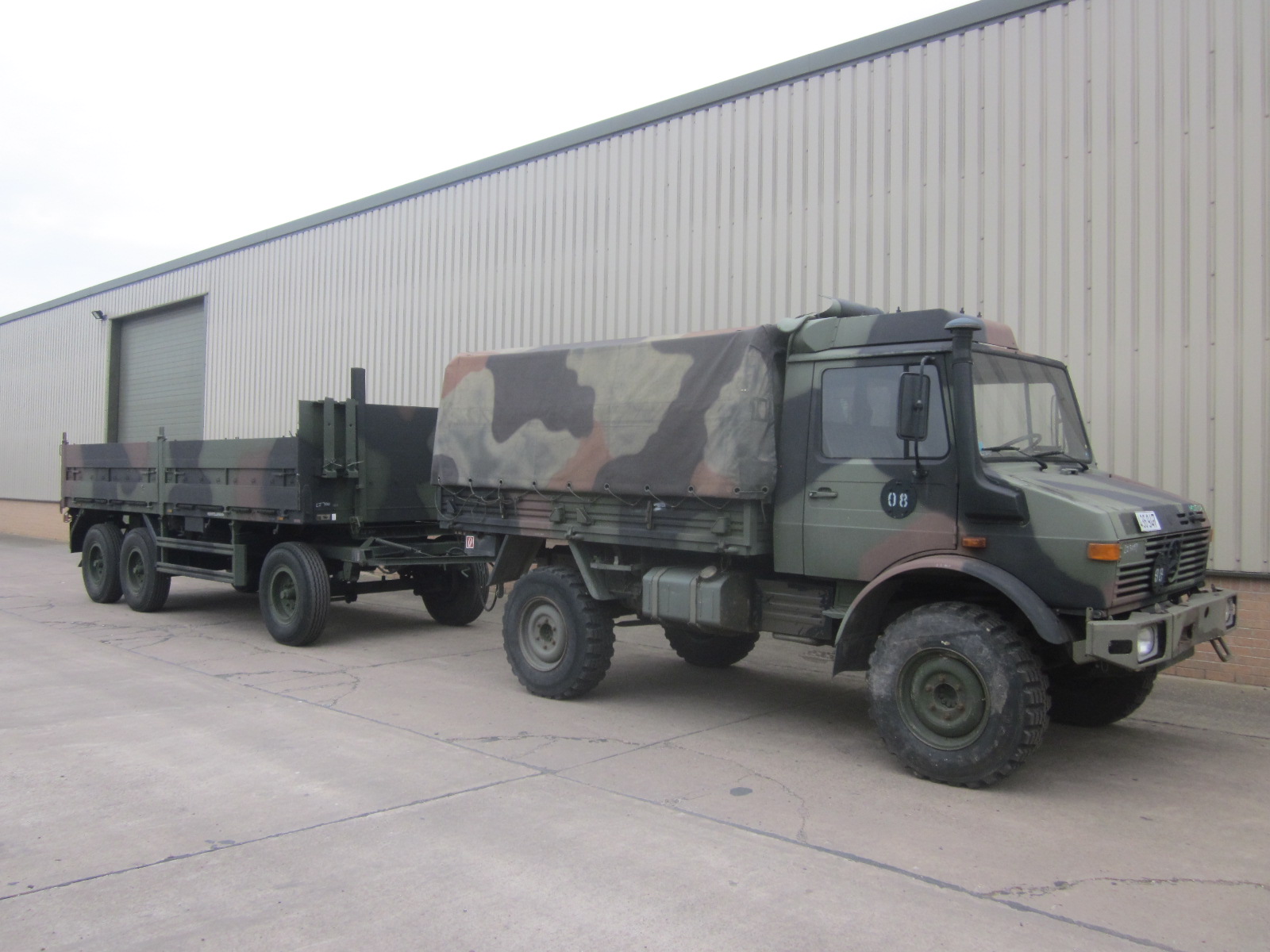 Mercedes Benz Military Truck