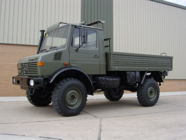 Mercedes Unimog U1300L 4×4 Drop Side Cargo Truck | L Jackson & Co ...