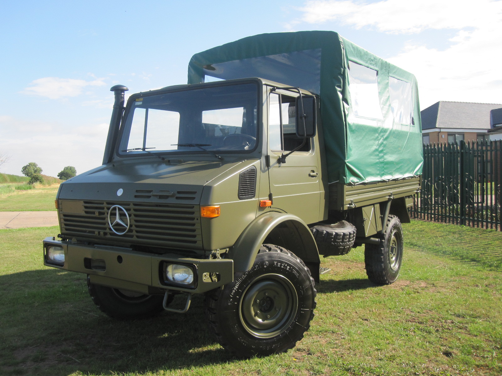 Mercedes Unimog U1300L 4×4 Shoot Vehicle | L Jackson & Co - Military ...