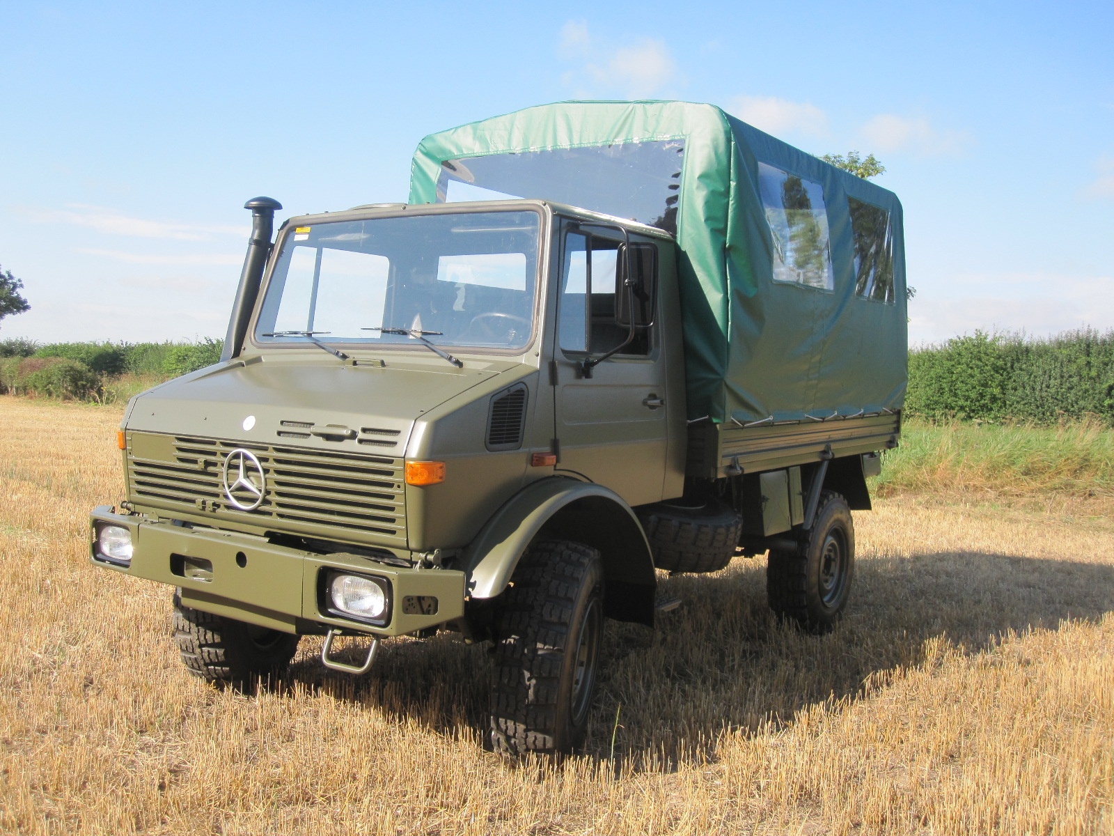 Mercedes Unimog U1300L 4×4 Shoot Vehicle | L Jackson & Co - Military ...