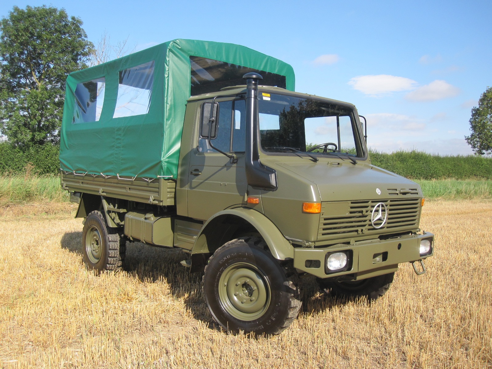 Mercedes Unimog U1300L 4×4 Shoot Vehicle | L Jackson & Co - Military ...