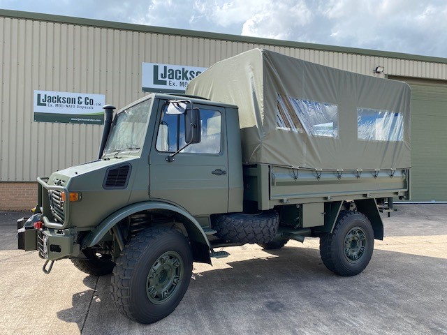 Mercedes Unimog U1300L 4×4 Shoot Vehicle | L Jackson & Co - Military  vehicles for sale - We sell Ex Military Land Rovers, Ex army trucks, MoD  Surplus, Ex Military and Nato
