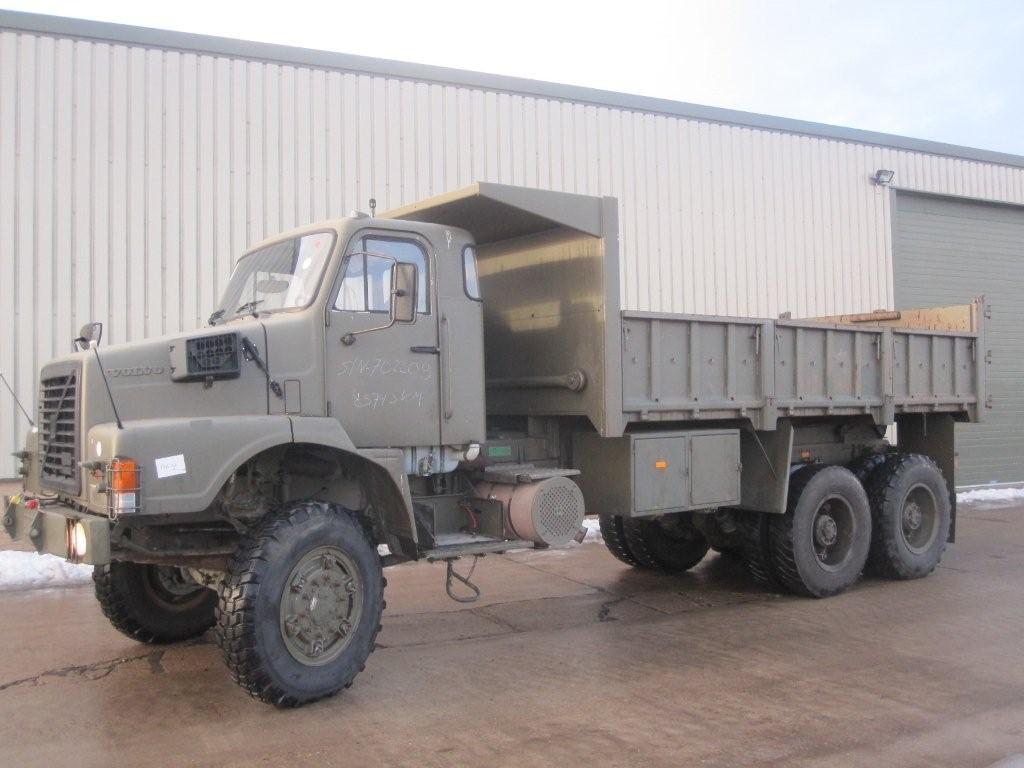 Volvo N10 6×6 Tipper Truck | L Jackson & Co - Military Vehicles For Sale - We Sell Ex Military ...