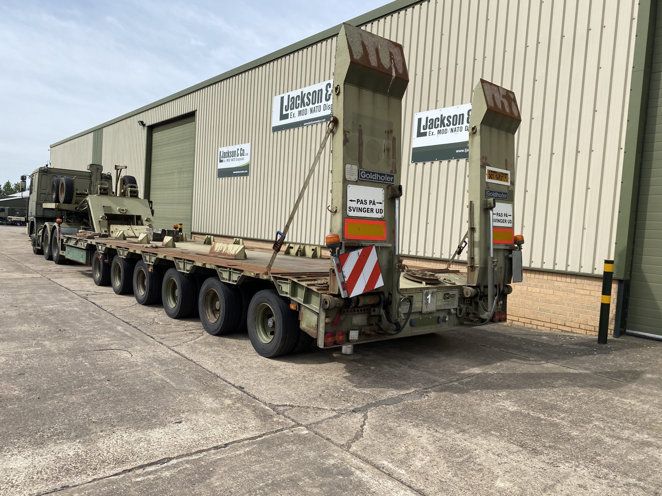 Goldhofer STZ H6-65/60 6 Axle Semi Trailer | L Jackson & Co - Military ...