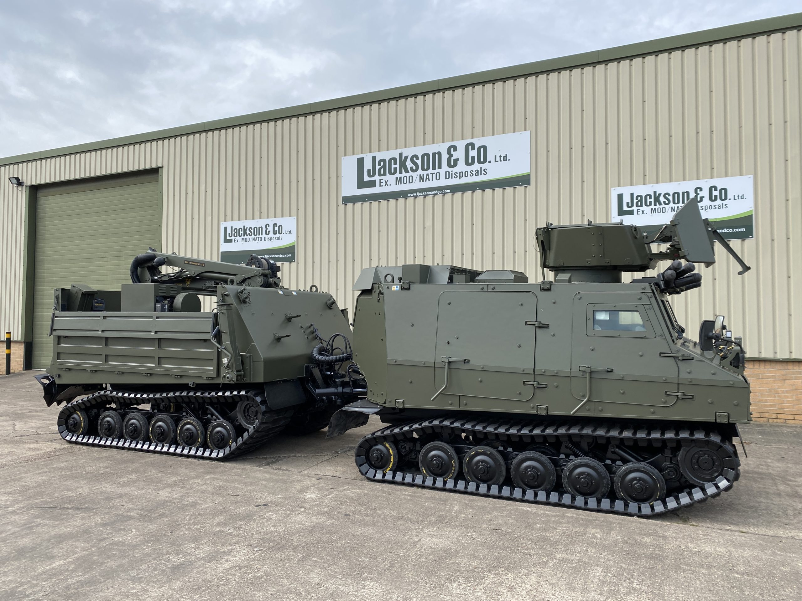 Warthog Armoured All Terrain Repair Recovery Vehicle (RRV) L Jackson