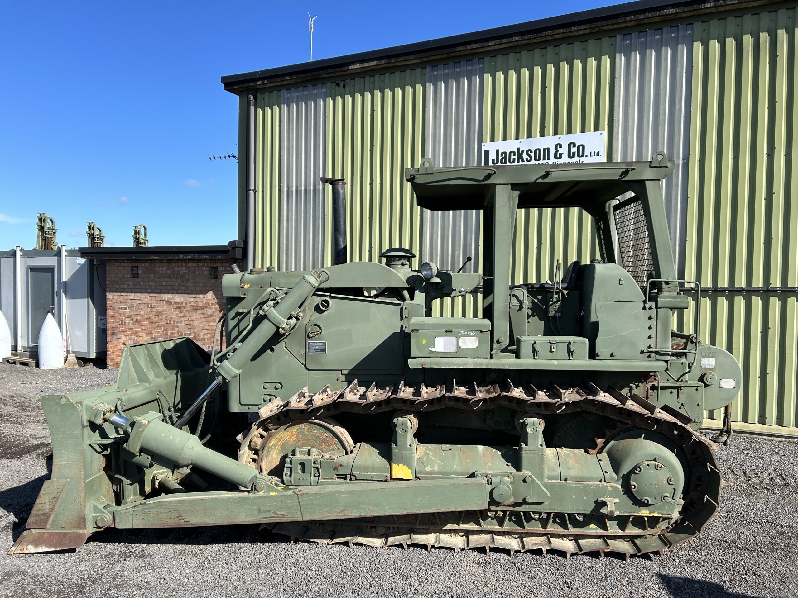 Caterpillar D7 Dozer with Winch | L Jackson & Co - Military vehicles ...