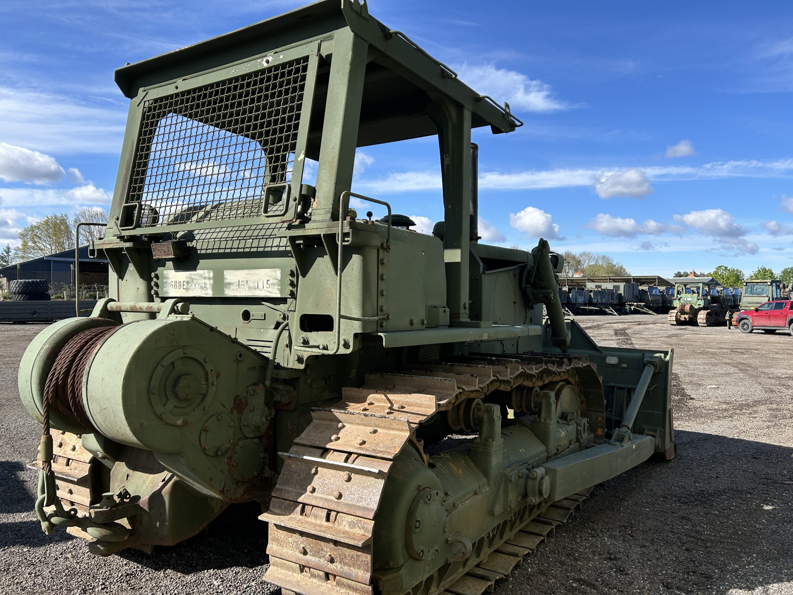 Caterpillar D7 Dozer with Winch | L Jackson & Co - Military vehicles ...