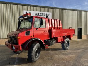 Mercedes Unimog U1300L Fire Truck